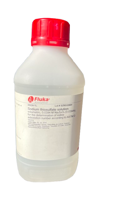 سدیم تیو سولفات محلول.فلوکا.۳۵۲۲۴-۱لیتری